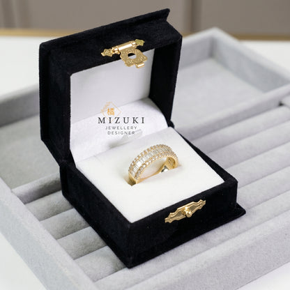 TACHIBANA｜0.70ct 梯鑽排鑽戒｜0.70ct Baguette Diamond Ring