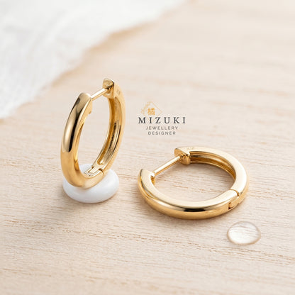 TACHIBANA｜18K金極簡小圓圈耳環｜Classic Hoop Earrings