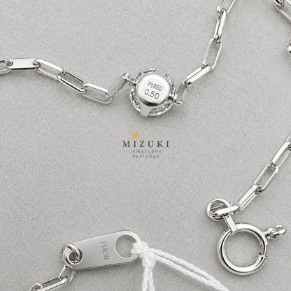 TACHIBANA｜0.50ct 圓形鑽石 Solitaire 手鍊｜Round Diamond Solitaire Bracelet