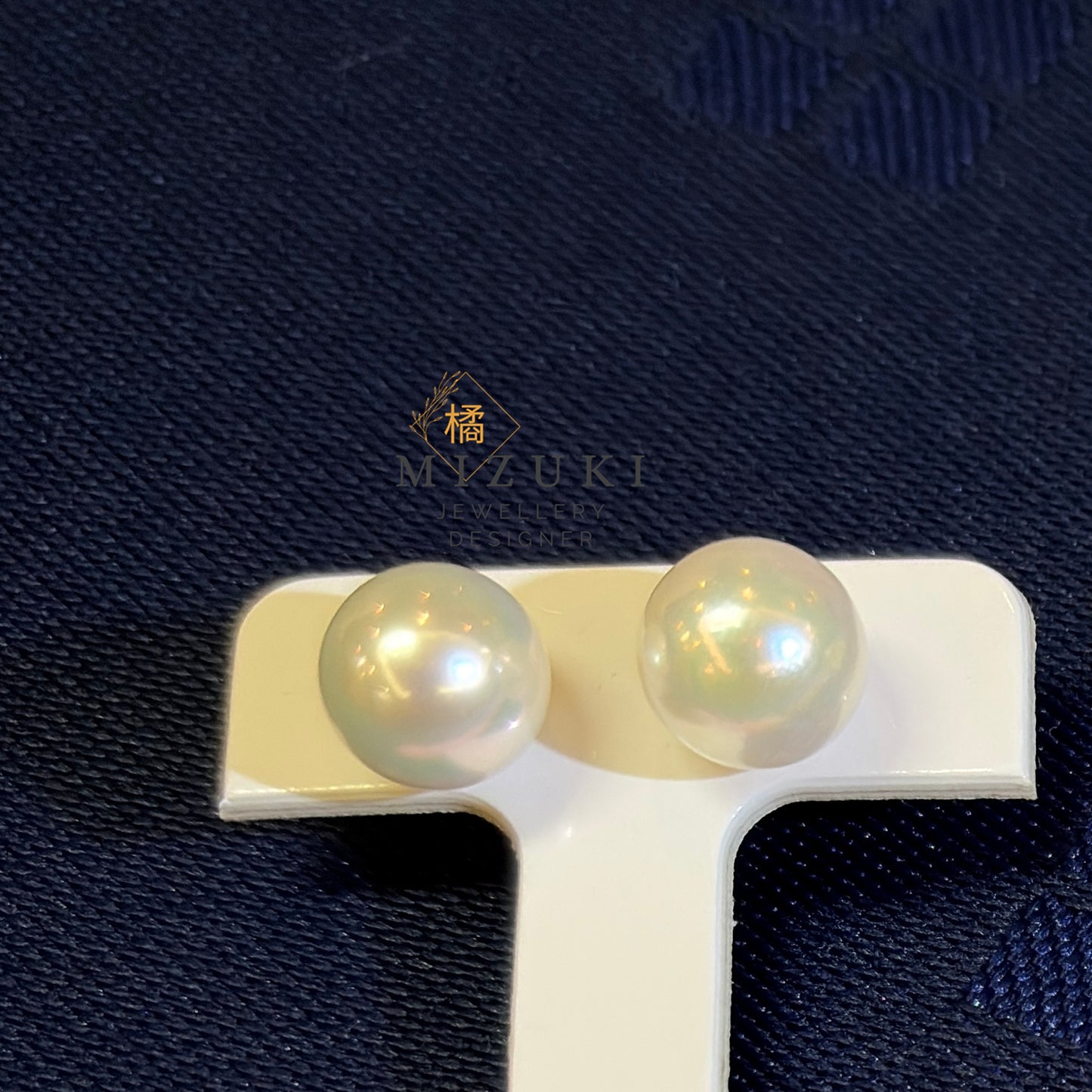 TACHIBANA｜PT900鉑金 Akoya 珍珠 8mm 單顆珍珠耳釘