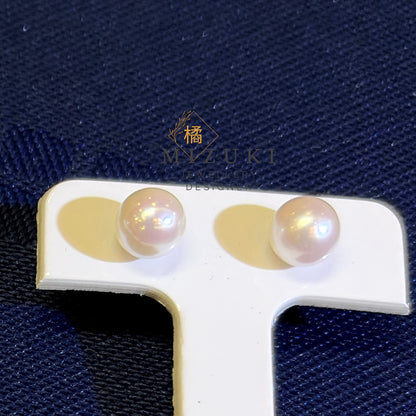 TACHIBANA｜PT900鉑金 Akoya 珍珠 5.5mm 單顆珍珠耳釘