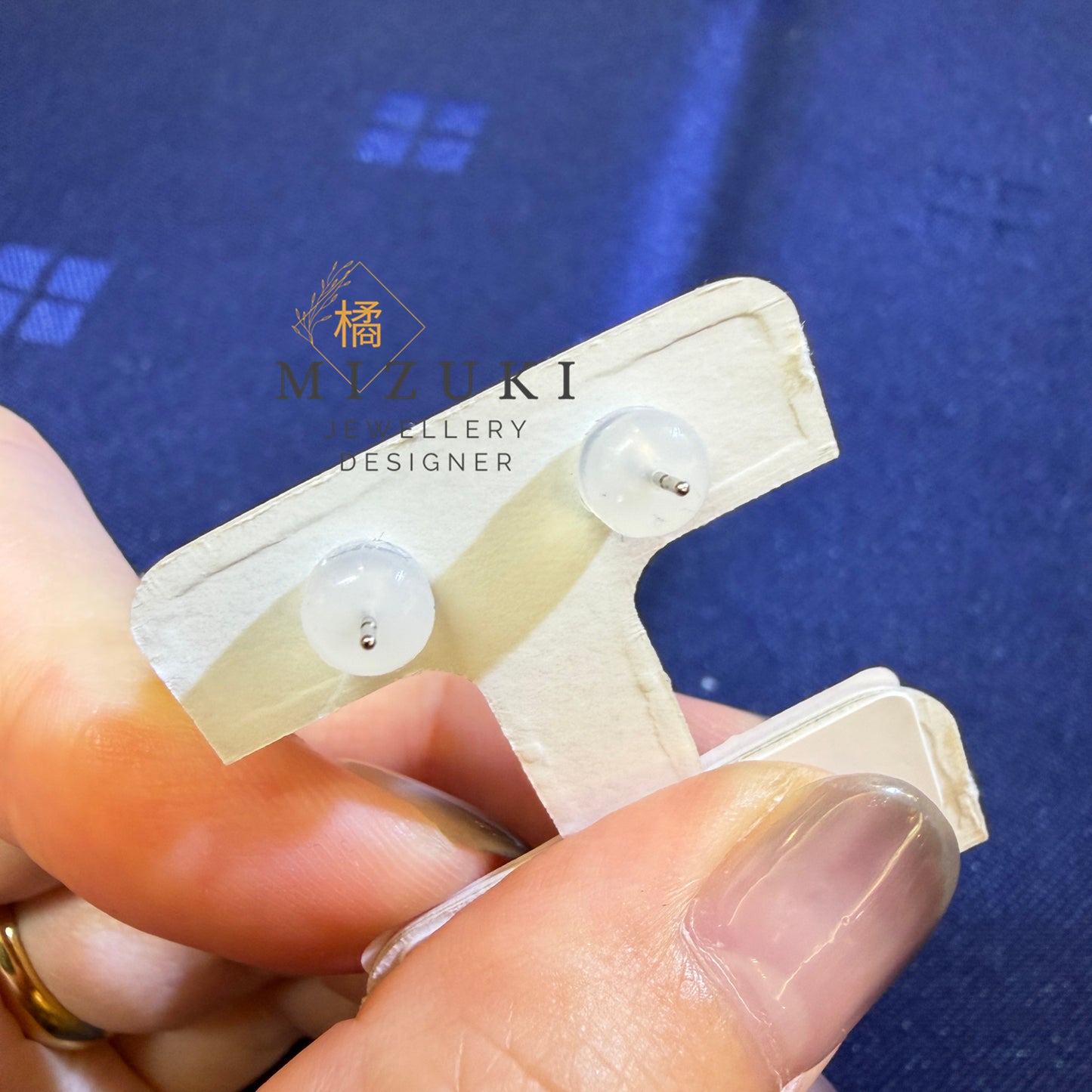 TACHIBANA｜PT900鉑金 Akoya 珍珠 6.5mm 單顆珍珠耳釘