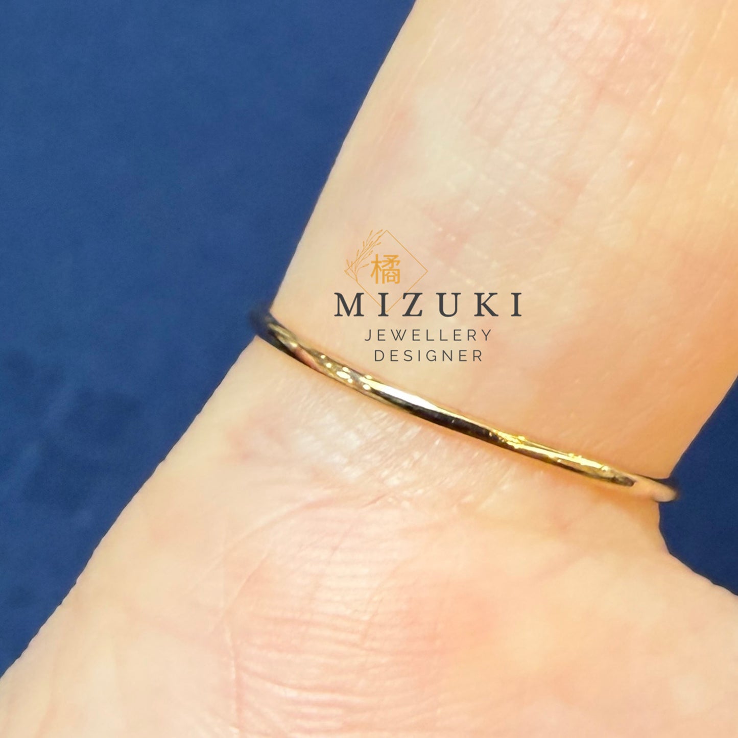 TACHIBANA｜18K 黃金 0.10ct 花朵天然鑽石戒指｜Bloom Diamond Ring