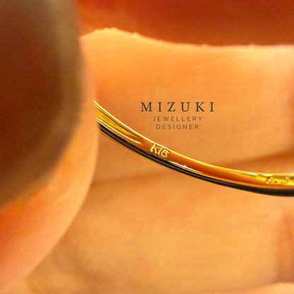 TACHIBANA｜18K 黃金 0.30ct 半圈排鑽戒指｜Half Eternity Diamond Ring