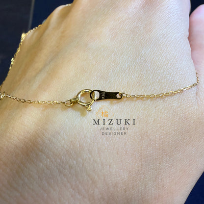 TACHIBANA｜18K 黃金 1.00ct 微笑天然鑽石項鍊｜Smile Diamond Necklace
