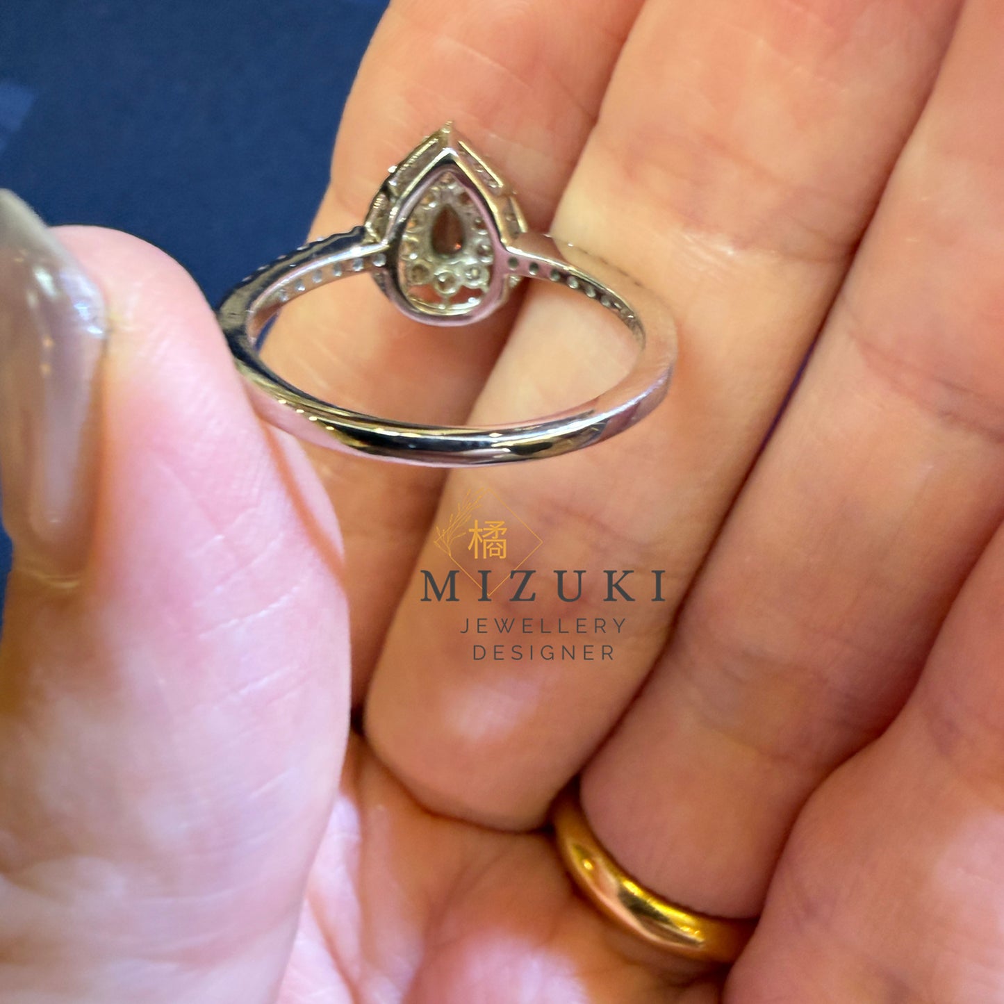 TACHIBANA｜PT950 鉑金 天然亞歷山大石鑽石戒指｜Alexandrite Diamond Ring
