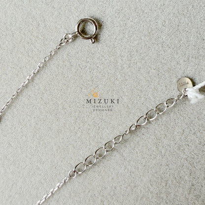 TACHIBANA｜鉑金多彩寶石 Station 手鍊｜Platinum Multicolor Gemstone Station Bracelet