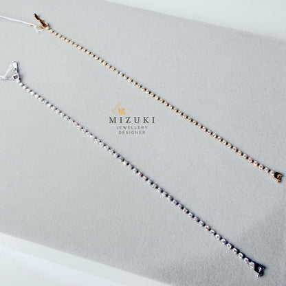TACHIBANA｜2.0ct 鑽石 Tennis 手鍊｜Diamond Tennis Bracelet｜K18 / PT 鉑金