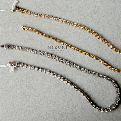 TACHIBANA｜2.0ct 鑽石 Tennis 手鍊｜Diamond Tennis Bracelet