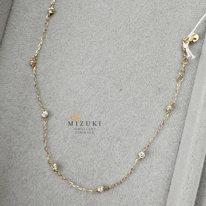 TACHIBANA｜18K 星光鑽石 Scatter 手鍊｜K18 Diamond Scatter Bracelet｜0.30ct Natural Diamond