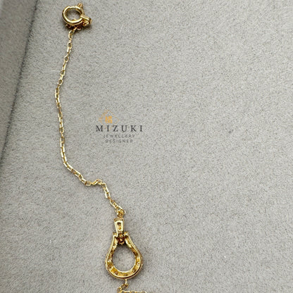 TACHIBANA｜18K 金鑽石 Halo 手鍊｜Diamond Halo Bracelet