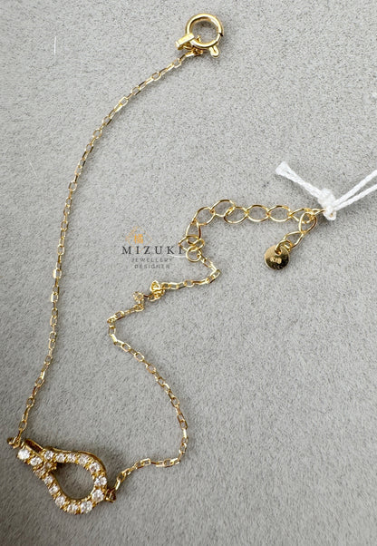 TACHIBANA｜18K 金鑽石 Halo 手鍊｜Diamond Halo Bracelet