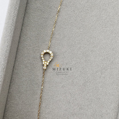 TACHIBANA｜18K 金鑽石 Halo 手鍊｜Diamond Halo Bracelet