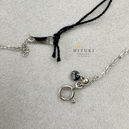 TACHIBANA｜PT950 橢圓鑽石光圈項鍊｜Oval Halo Diamond Necklace