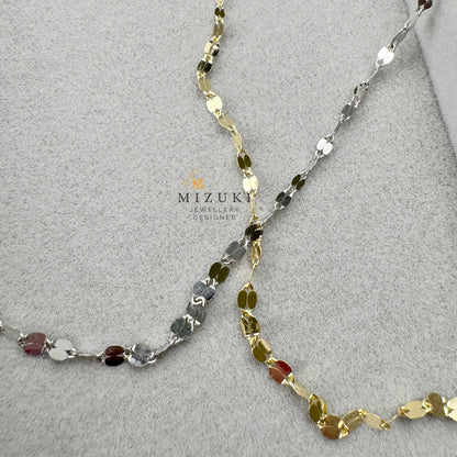 TACHIBANA｜70cm 閃片長鏈項鍊｜Sparkle Chain Long Necklace