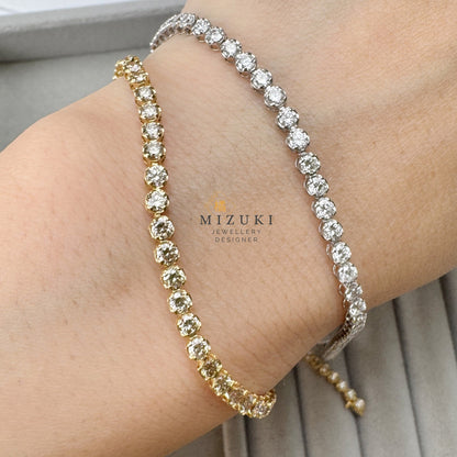 TACHIBANA｜3.0ct 鑽石 Tennis 手鍊｜Diamond Tennis Bracelet