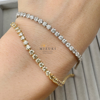 TACHIBANA｜3.0ct 鑽石 Tennis 手鍊｜Diamond Tennis Bracelet