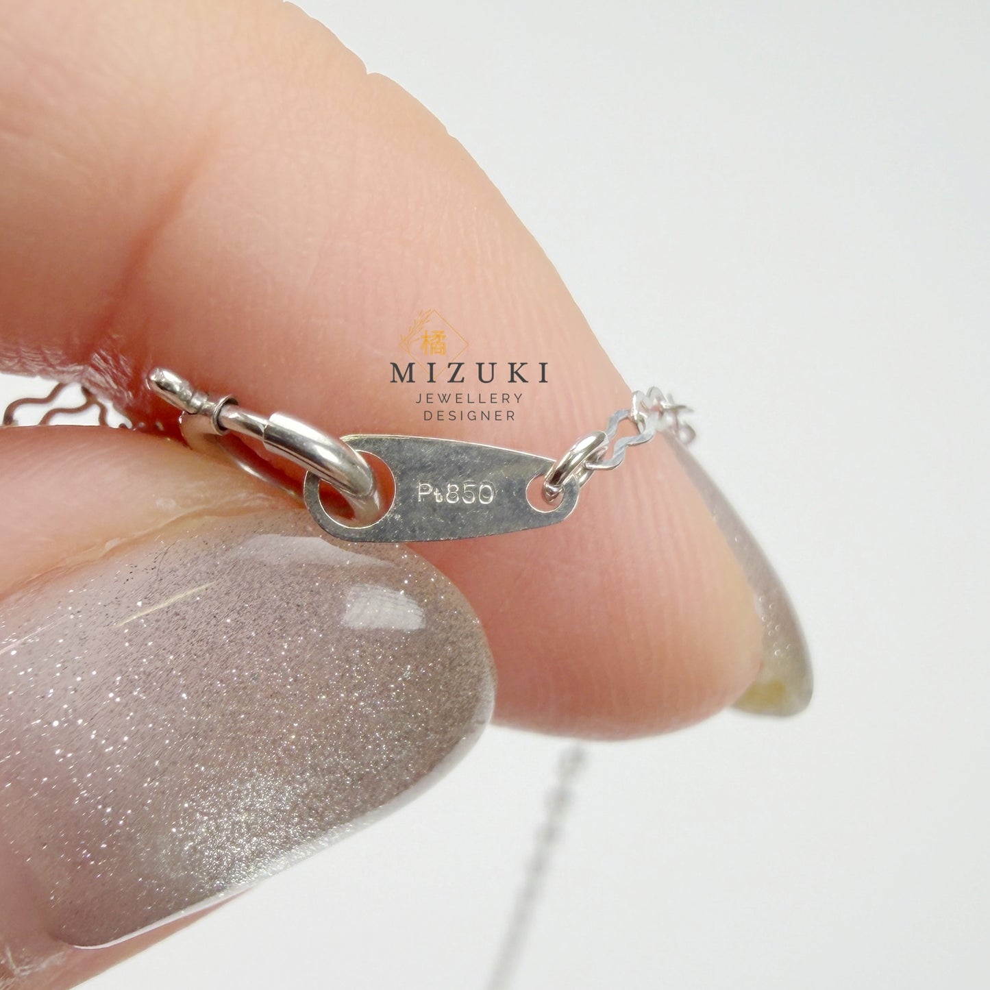 TACHIBANA｜18K 黃金・PT850 鉑金永恆之鏈項鍊｜Infinity Link Necklace