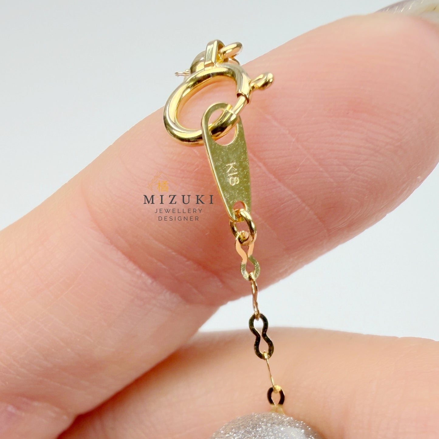 TACHIBANA｜18K 黃金・PT850 鉑金永恆之鏈項鍊｜Infinity Link Necklace