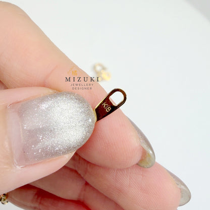 TACHIBANA｜18K 黃金切面珠珠手鍊｜K18 Faceted Bead Bracelet