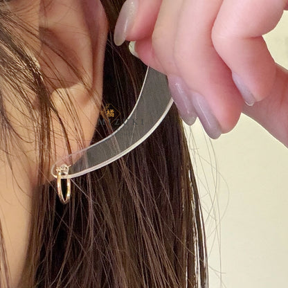 TACHIBANA｜18K 黃金經典圓圈耳環｜K18 Classic Hoop Earrings 10mm・15mm