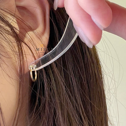 TACHIBANA｜18K 黃金經典圓圈耳環｜K18 Classic Hoop Earrings 10mm・15mm