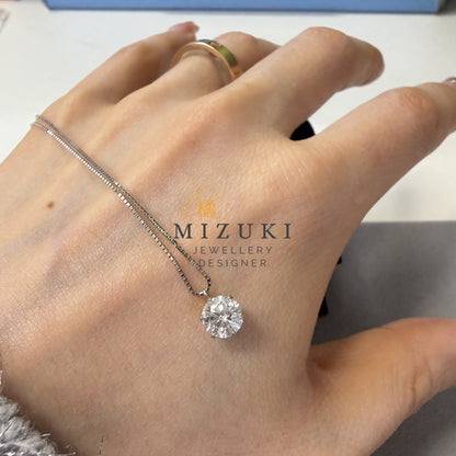 TACHIBANA｜Pt 鉑金 1.003ct D Color 天然鑽石項鍊｜Solitaire Diamond Necklace