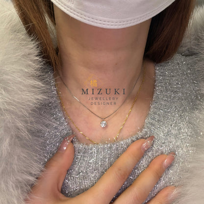 TACHIBANA｜Pt 鉑金 1.003ct D Color 天然鑽石項鍊｜Solitaire Diamond Necklace
