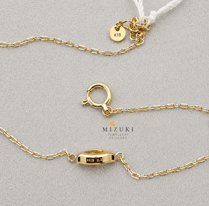 TACHIBANA｜18K 馬眼形鑽石 Solitaire 手鍊｜K18 Marquise Diamond Solitaire Bracelet